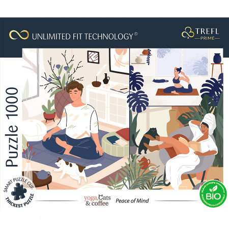 PUZZLE TREFL UFT 1000 LINISTEA SUFLETEASCA - Img 3