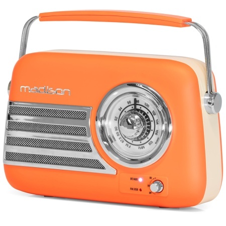 RADIO FM PORTABIL NOSTALGIA 30W CU FUNCTIE OR-MAT - Img 2