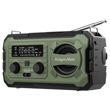 RADIO MULTIFUNCTIONAL SOLAR 10000MAH KRUGER&amp;MA - Img 6