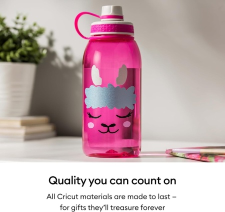 Rolă Folie Adezivă Permanentă Cricut, 30.5 cm × 1.2 m, Shimmer Gold, Compatibilă cu Toate Plottere de Tăiere + Bandă de Transfer - Img 2