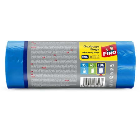 Saci menajeri Fino Easy Pack, 120L, 15 bucati - Img 4