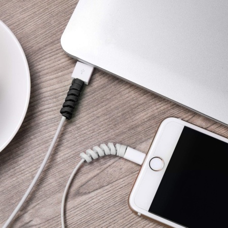 Set 14 Protecții din Silicon pentru Cabluri Typec, Spirale Flexibile Anti-Rupere și Prelungire Durată de Viață Cabluri de Încărcare, Căști și USB - Img 8