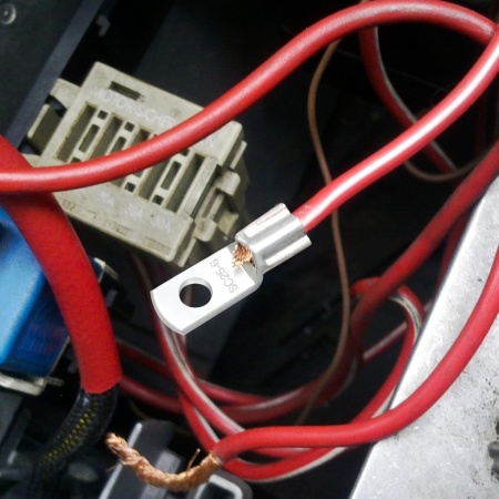 Set 20 Papuci Cablu Din Cupru Îngroșat SC25-8, Secțiune 25mm², Gaură Șurub M8, Conectori Tubulari Inelari Neizolați pentru Auto și Instalații Electrice - Img 3