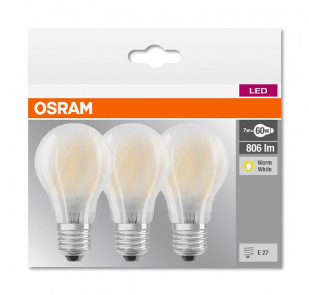 SET 3 BECURI LED OSRAM 4058075819351