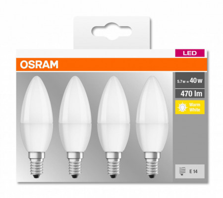 SET 4 BECURI LED OSRAM 4058075819474