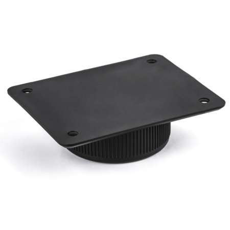 Set 4 picioare reglabile pentru mobilier GOLF II, înălțime ajustabilă, Negru - Img 3