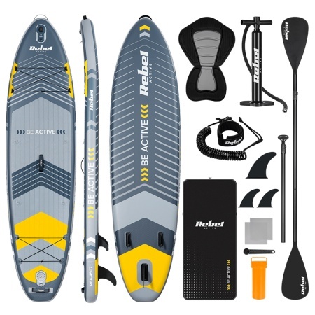 SET PLACA GONFLABILA STAND UP PADDLE SCAUN 335X84X15 CM - Img 2