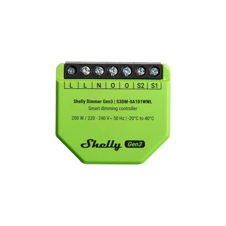 Shelly Dimmer Gen3 Wi-Fi + Bluetooth retrofit dimmer module - Img 2