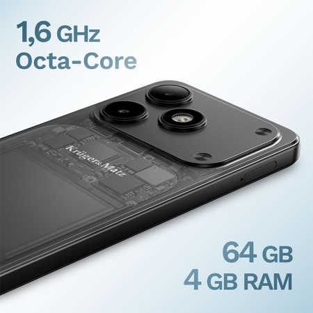 SMARTPHONE 4GB/64GB FLOW 12 NEGRU KRUGER&amp;MATZ - Img 15
