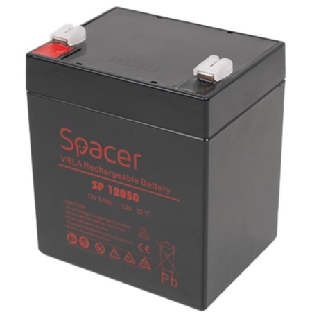 SPC ACUMULATOR UPS 12V/5Ah terminal F1 - Img 2