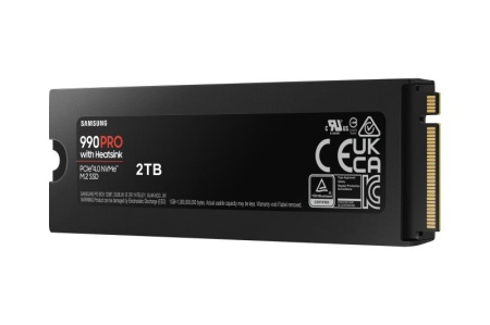 SSD Samsung MZ-V9P2T0CW, 990 PRO HEATSINK - 2TB - NVMe - M.2 - Img 5