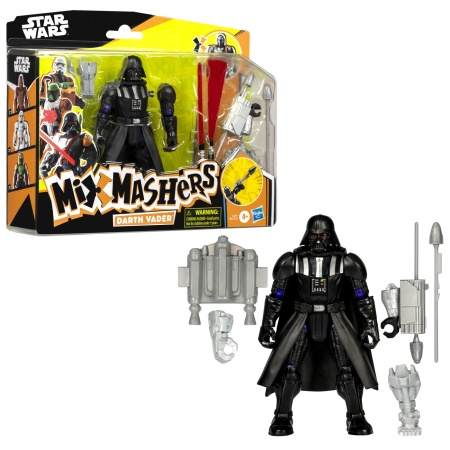STAR WARS MIX MASHERS DELUXE SET FIGURINA DARTH VADER 12CM SI ACCESORII - Img 2