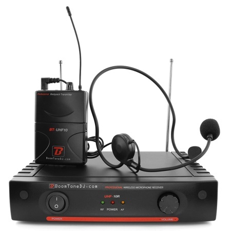 STATIE 1 MICROFON WIRELESS TIP CASCA UHF 536,5 MHZ - Img 10