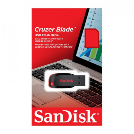 Stick de memorie SanDisk Cruzer Blade USB 2.0 - 64 GB - Img 4