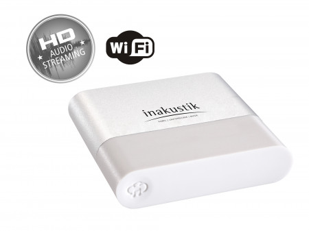 Streamer WIFI Inakustik 00415007, 24bit-96kHz, USB, Optic, AUX, Airplay, Spotify