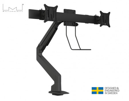 Suport 2 monitoare Gas Lift Multibrackets MB-5921, 15"-28", min.2x1-max.2x5 kg , negru