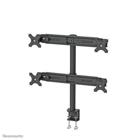 Suport monitoare birou Neomounts FPMA-D700D4, 19"-30", 8 Kg monitor (Negru) - Img 6
