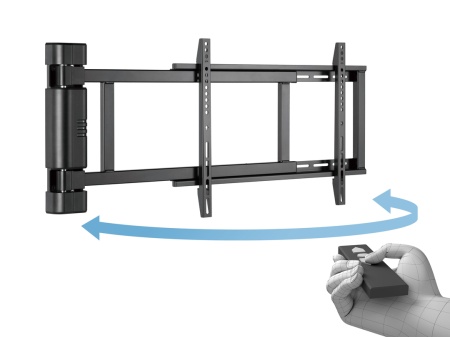 Suport TV motorizat cu telecomanda Multibrackets MB-2642, diagonala 42" - 75", max. 45 kg , Negru - Img 2