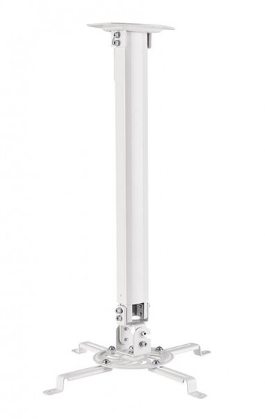 Suport universal videoproiector Blackmount 18M, max.13.5kg, Alb, 55-90 cm