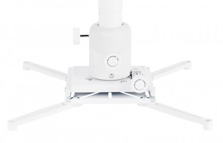 Suport videoproiector de tavan Multibrackets MB-3149, reglabil 30-48cm,max.15kg, alb - Img 2
