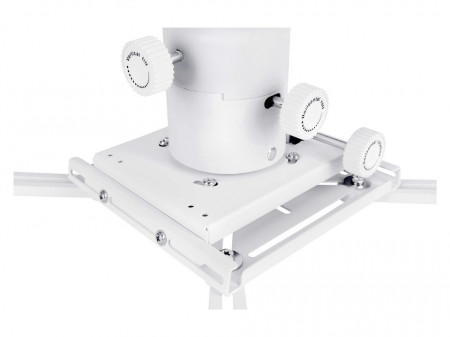 Suport videoproiector perete Multibrackets MB-0339, reglabil 600- 1300 mm, max. 25 kg, alb - Img 4