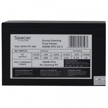 Sursa Spacer TP500, 500W - Img 3