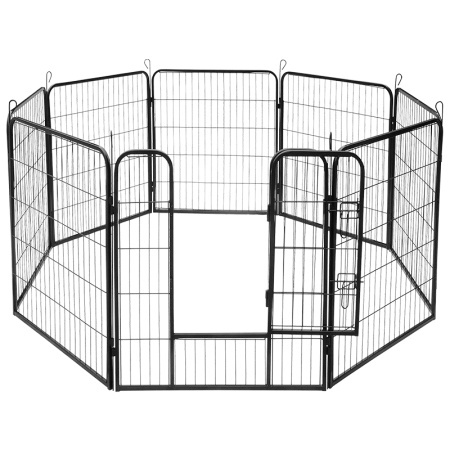 TARC MODULAR PENTRU CAINI 8 PANOURI 80X100 CM REBEL ANI - Img 3