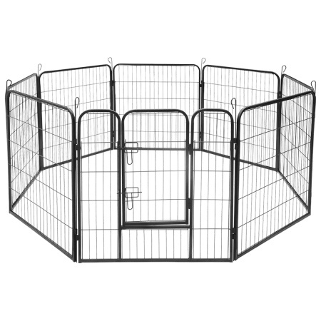 TARC MODULAR PENTRU CAINI 8 PANOURI 80X80 CM REBEL ANIM - Img 2