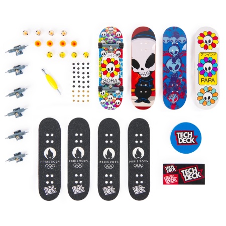 TECH DECK PACHET 4 PIESE FINGERBOARD PAPA 9.6CM - Img 2