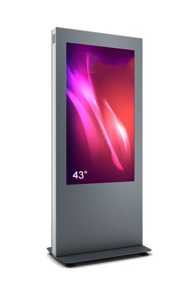 Totem de interior B01, B01V43N-BBB, pentru display 43'', fara sticla securizata frontala - Img 2