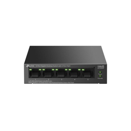 TP-LINK 5-PORT GIGABIT SWITCH 4-PoE+ - Img 5