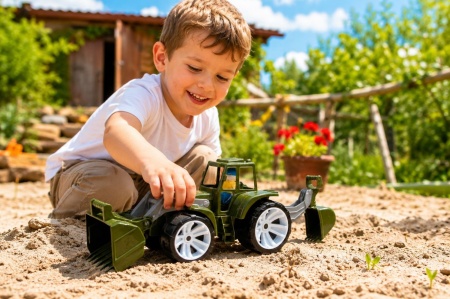 TRACTOR BAMS 2 CU 2 CUPE MILITAR - Img 3