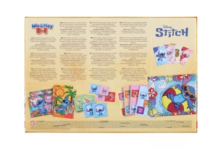 TREFL DISNEY STITCH SET DE JOCURI MIX AND PLAY 8IN1 - Img 3