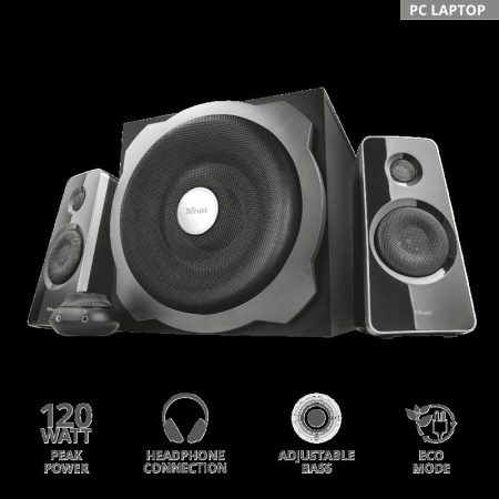 Trust Tytan 2.1 Speaker Set - black - Img 2