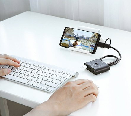 Ugreen USB 3.2 Gen 1 HUB 4x USB negru (CR113 20291) - Img 3