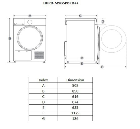 USCATOR DE RUFER HEINNER HHPD-M9G5PBKD++ - Img 6
