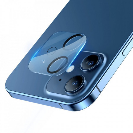 2 x folii protectie camera Baseus 2x 0,3 mm pentru iPhone 12 (SGAPIPH61N-AJT02) - Img 7