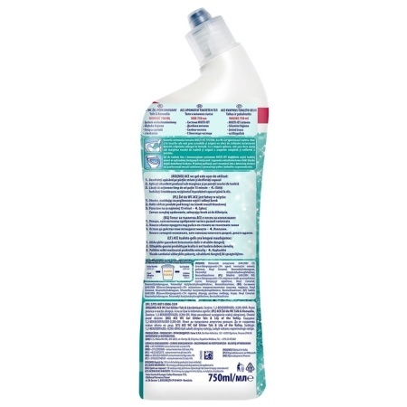 ACE WC Glitter, gel decalcifiant, talc si lacramioara, 750 ml - Img 2