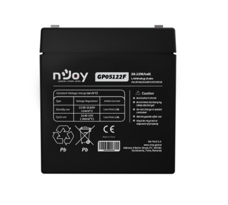 ACUMULATOR NJOY GP05122F 12V - Img 6