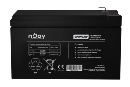 ACUMULATOR NJOY GPL07122F 12V - Img 5