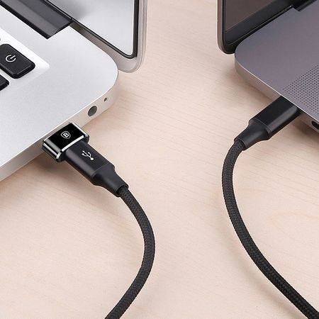 Adaptor Type C in USB, Baseus, Negru - Img 5