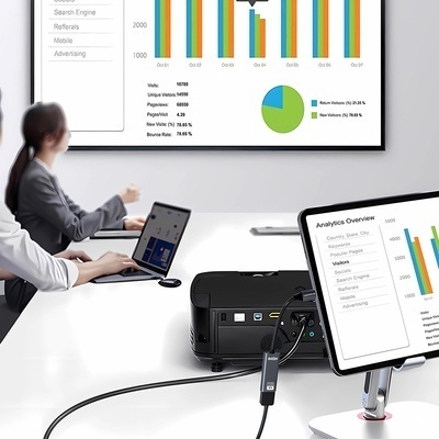 Adaptor Wozinsky WACH-01 USB-C - HDMI 4K 60Hz - Negru - Img 9