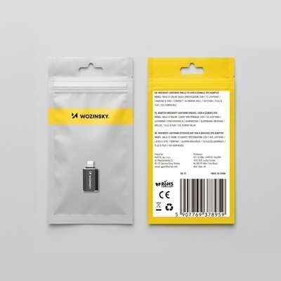 Adaptor Wozinsky WALA-01 Lightning la USB-A OTG - Negru - Img 7