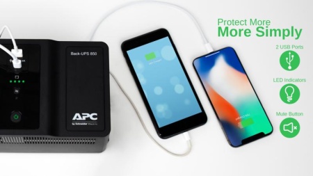 APC Back-UPS 850VA, 230V, USB Type-C and - Img 7