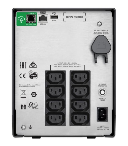 APC SMART-UPS 1500VA TOWER w Smart Conne - Img 4
