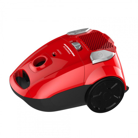Aspirator cu sac Heinner HVC-MRD1400, 700 W, sac textil, 3 L, putere variabila, HEPA 12, tub telescopic metalic, Negru - Img 3