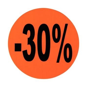 Autocolante de reducere -30% - Img 2