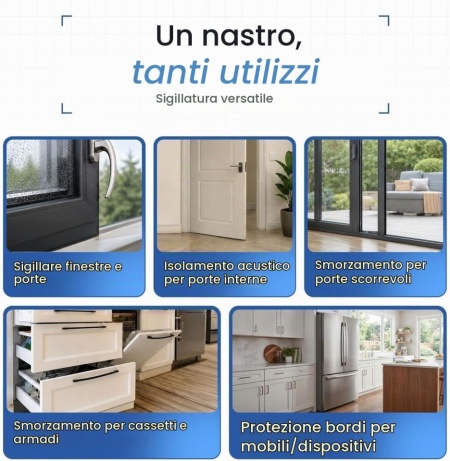 Bandă Adezivă de Etanșare din Spumă EVA / EPDM Lumonic 10m, 15mm x 2mm, Izolație Termică și Fonică pentru Uși și Ferestre, Negru - Img 3