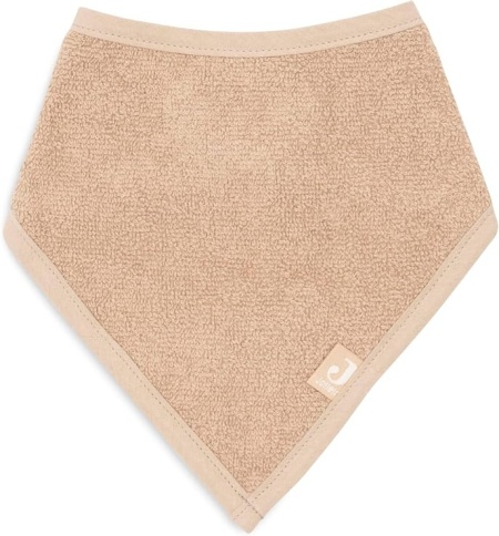 Baveta Bandana din Bumbac Biscuit Set de 2 Bucati, Jollein - Img 2
