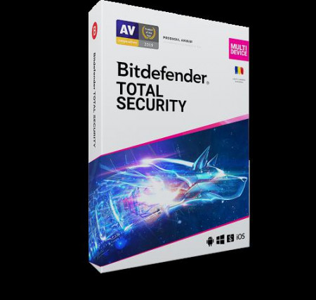 Bitdefender Total Security 1 an, 3 dispozitive